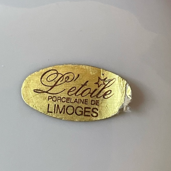 LIMOGES FRANCE Porcelain Trinket Box. NWT L’etoile Collection. - Picture 4 of 13